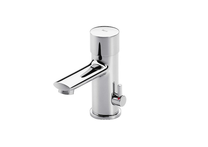 Змішувач для раковини Roca Sprint з бічною ручкою для регулювання температури A5A3124C00