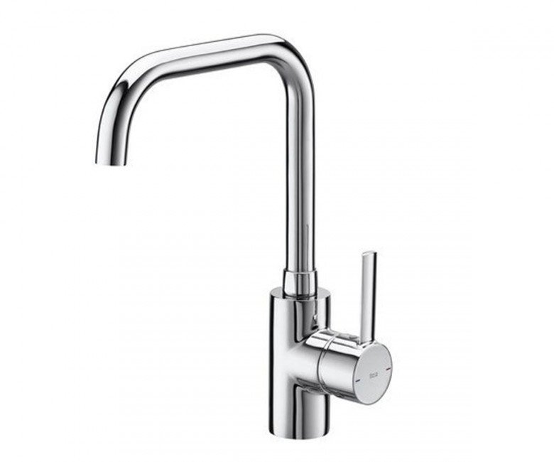 Смеситель для кухни с высоким изливом Roca Targa однорычажный латунь хром A5A8360C00