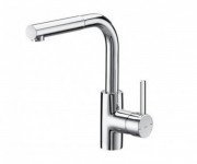 Смеситель для кухни с высоким выдвижным изливом Roca Targa однорычажный латунь хром A5A8560C00