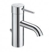 Змішувач для раковини одноважеля Roca Lanta з донним клапаном холодний старт латунь хром A5A3011C00