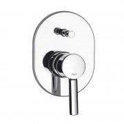 Встраиваемый смеситель для ванны и душа Roca Targa однорычажный латунь хром A5A0660C00