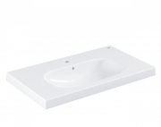 Раковина для ванної накладна на стільницю Grohe Euro Ceramic 80 альпін-білий 3958400H