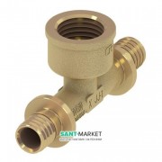 Потрійний різьбовій фітінг Tece Teceflex 90 ° з внутрішнім різьбленням 16х1 / 2 