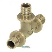 Тройной резьбовой фитинг TECE TECEflex 90° равнопроходной 25х25х25 латунь 710025