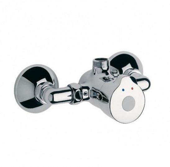 Смеситель для душа Roca Sprint нажимной со смещенными соединениями A5A2117C00