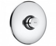 Смывная кнопка-клапан для писсуара Roca Instant с круглой настенной пластиной A5A9077C00