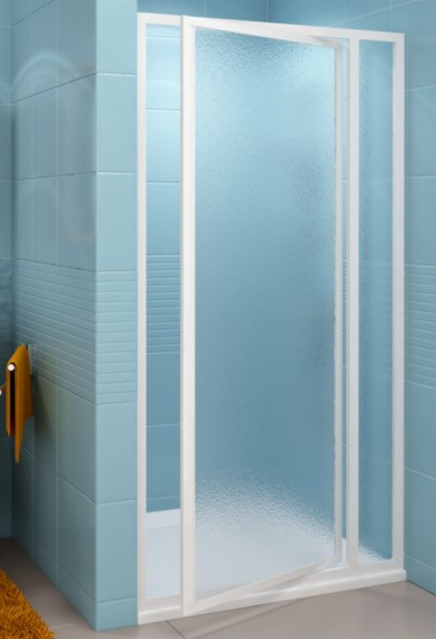 Дверь душевая поворотная Ravak Supernova SDOP-80 белый профиль стекло grape 03V40100ZG