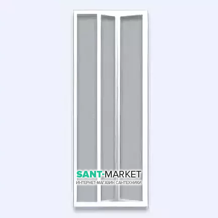 Дверь душевая складывающаяся Ravak Supernova SDZ2-70 белый профиль стекло grape 01V10100ZG