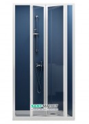 Двері душова складається Ravak Supernova SDZ3-80 білий профіль скло transparent 02V40100Z1