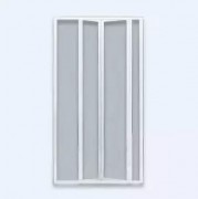 Двері душова складається Ravak Supernova SDZ3-80 білий профіль скло grape 02V40100ZG