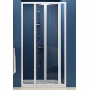 Дверь душевая складывающаяся Ravak Supernova SDZ3-90 белый профиль полистирол pearl 02V7010011