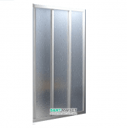 Дверь душевая раздвижная Ravak Supernova ASDP3-110 белый профиль полистирол pearl 00VD010211