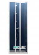 Дверь душевая складывающаяся Ravak Supernova SDZ2-70 белый профиль стекло transparent 01V10100Z1