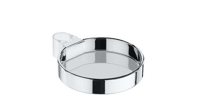 Мильниця для душової штанги Roca Stella пластик хром A5B5150C00