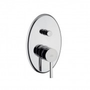 Змішувач для душа прихований (вбудований) Paffoni Berry хром BR 015 CR