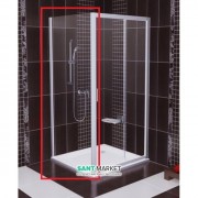 Стенка для душевой кабины Ravak Blix BLPS-90 белый профиль стекло transparent 9BH70100Z1