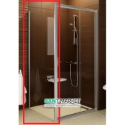 Стенка для душевой кабины Ravak Blix BLPS-100 полированный алюминий стекло transparent 9BHA0C00Z1