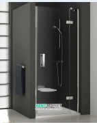 Дверь душевая распашная Ravak SmartLine SMSD2-110 A-R профиль хром стекло transparent 0SPDAA00Z1