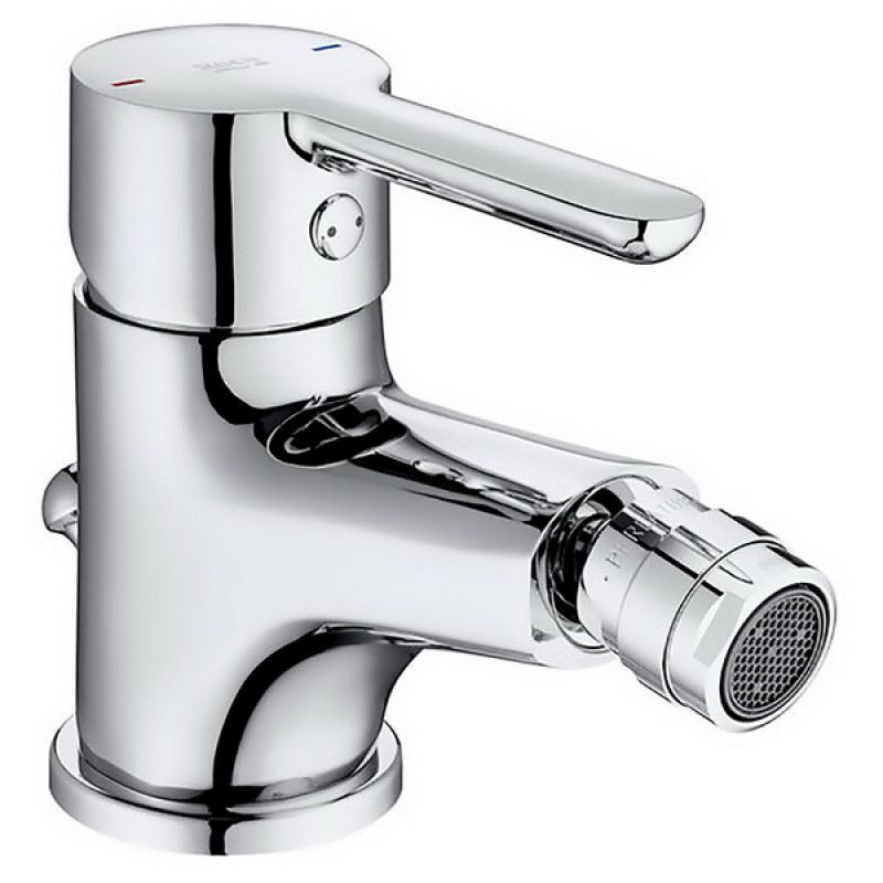 Смеситель для биде однорычажный Roca Arola с донным клапаном латунь хром A5A606AC0K