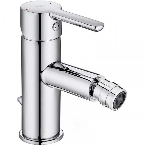 Змішувач для біде змішувач Roca Carelia з донним клапаном латунь хром A5A608AC0K