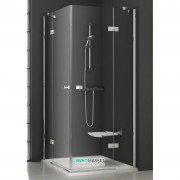 Душевой уголок прямоугольный Ravak SmartLine SMSRV4 - 80 профиль хром стекло transparent 1SV44A00Z1