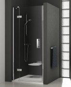 Двері душова орні Ravak SmartLine SMSD2-110 A-L профіль хром скло transparent 0SLDAA00Z1