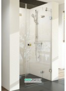 Двері душова двохелементна Ravak Brilliant BSD2-90 A-R профіль хром скло transparent 0UP7AA00Z1