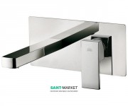 Змішувач для раковини одноважеля настінний Paffoni Elle хром EL 101 CR