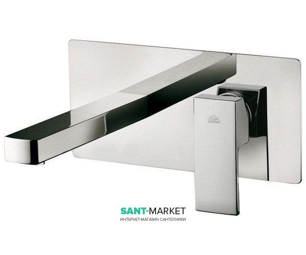 Змішувач для раковини одноважеля настінний Paffoni Elle хром EL 101 CR