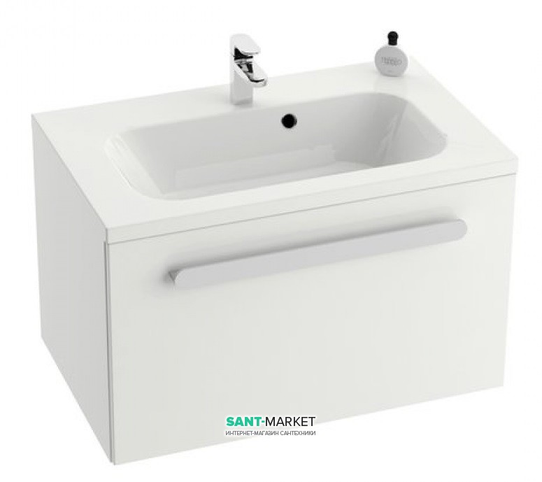 Тумба под раковину подвесная Ravak Chrome SDU 600 ДСП/МДФ белый X000000530