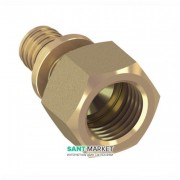 Переходник прямой Tece Teceflex с внутренней резьбой 40 х 1 1/2 латунь 765010