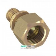 Переходник прямой Tece Teceflex с внутренней резьбой 40 х 1 1/2 латунь 765010