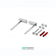 Комплект для крепления модуля к стене 90° Tece Teceprofil нержавеющая сталь 9380300