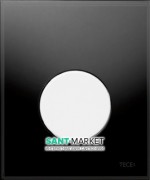 Панель змиву для пісуара TECE TECEloop Urinal скляна чорна колір клавіші білий 9242654