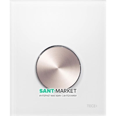 Панель смыва для писсуара TECE TECEloop Urinal стеклянная белая цвет клавиши нержавеющая сталь 9242661