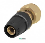 Перехідник прямий Tece TECElogo з накидною гайкою латунь 16х3 / 4 8730202