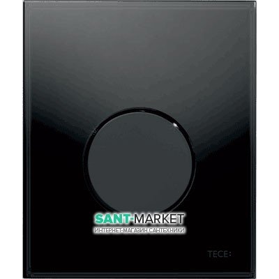 Панель смыва для писсуара TECE TECEloop Urinal стеклянная черная цвет клавиши черный 9242657