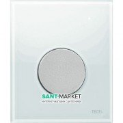 Панель змиву для пісуара TECE TECEloop Urinal скляна біла колір клавіші хром матовий 9242659