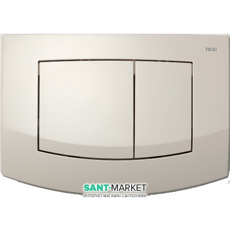 Кнопка смыва TECE TECEambia с двумя клавишами пластик пергамон 9240201