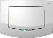 Кнопка смыва TECE TECEambia с одной клавишей пластик белый 9240100