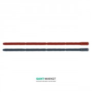 Комплект штовхачів панелі змиву Tece TECEprofil для застінних бачків 2 шт червоний і синій 9820022