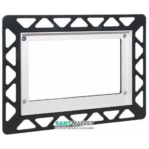 Монтажная рамка для установки стеклянных панелей Tece TECEloop/TECEsquare на уровне стены металл 9240644