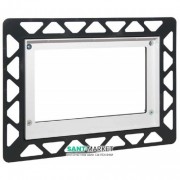 Монтажна рамка для установки скляних панелей Tece TECEloop / TECEsquare на рівні стіни метал 9240644