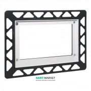 Монтажная рамка для установки стеклянных панелей Tece TECEloop/TECEsquare на уровне стены белый 9240646