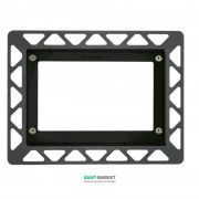 Монтажная рамка для установки стеклянных панелей Tece TECEloop/TECEsquare на уровне стены черный 9240647