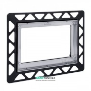 Монтажна рамка для установки скляних панелей Tece TECEloop / TECEsquare на рівні стіни хром глянсовий 9240649