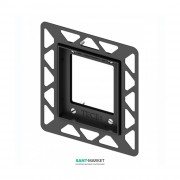 Монтажная рамка для установки стеклянных панелей Tece TECEloop/TECEsquare на уровне стены черный 9242647