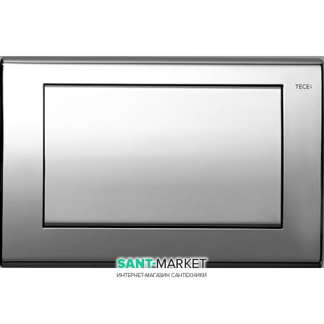 Панель смыва для унитаза Tece TECEplanus с одной клавишей нержавеющая сталь хром глянцевый 9240311