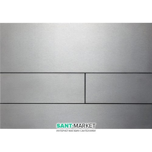 Панель смыва для унитаза TECE TECEsquare II с двумя клавишами нержавеющая сталь 9240830