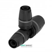 Трійник 90 ° редукційний Tece TECElogo пластик PPSU чорний 20x16x16 мм 8711004